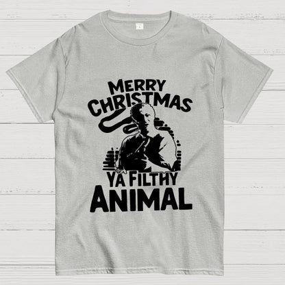 Merry Christmas Ya Filthy Animal Geek T-Shirt