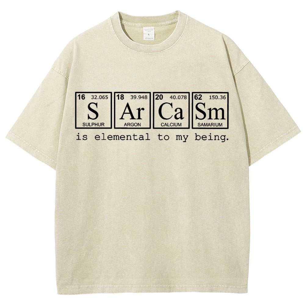 Periodic SArCaSm Vintage Distressed T-shirt