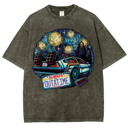 Always Outatime Vintage Distressed T-shirt