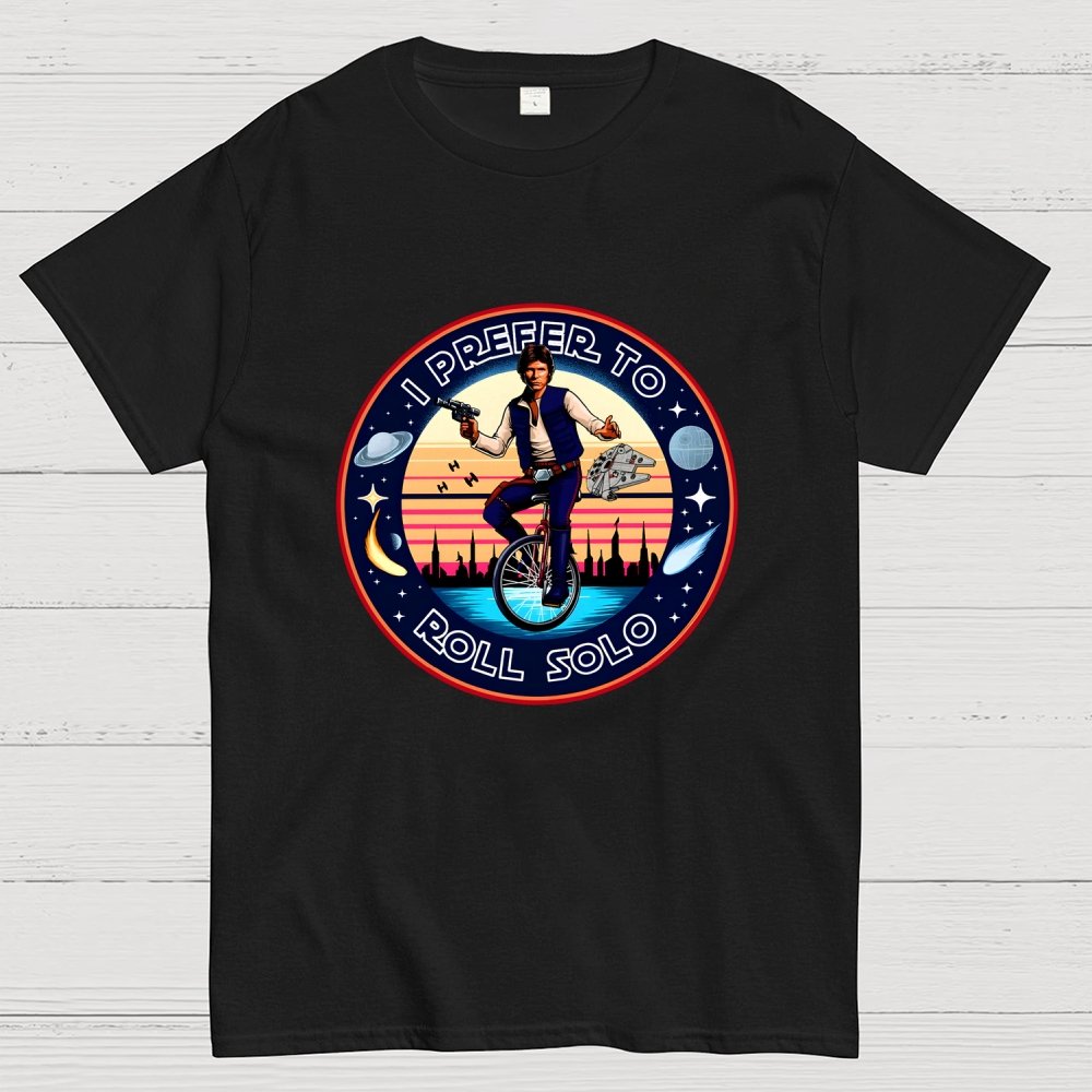 I Roll Solo Geek T-Shirt