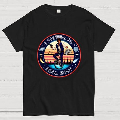 I Roll Solo Geek T-Shirt