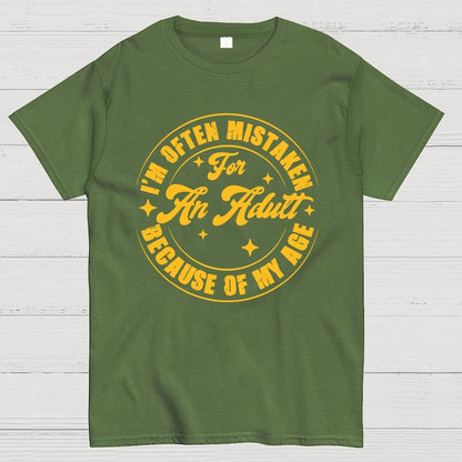 Often Mistaken For An Adult Because Of My Age Geek T-Shirt