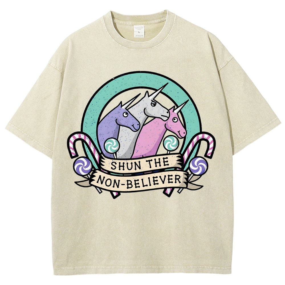 Shun The Non-Believer Vintage Distressed T-shirt
