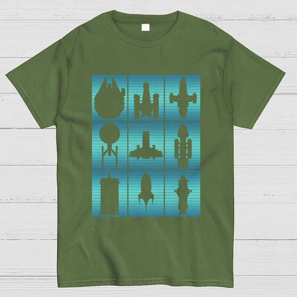 Interstellar Travelers Geek T-Shirt
