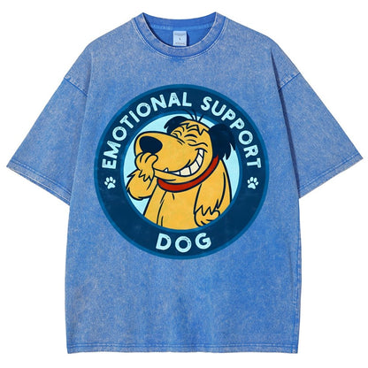 Dog Support or not Vintage Distressed T-shirt