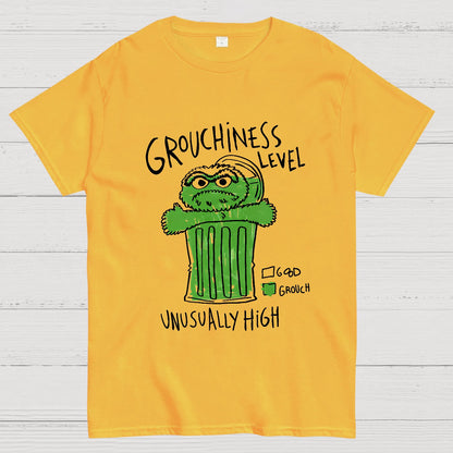Grouchiness Level Geek T-Shirt