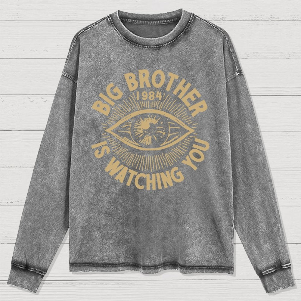 Watching You Washed Long Sleeve Tee