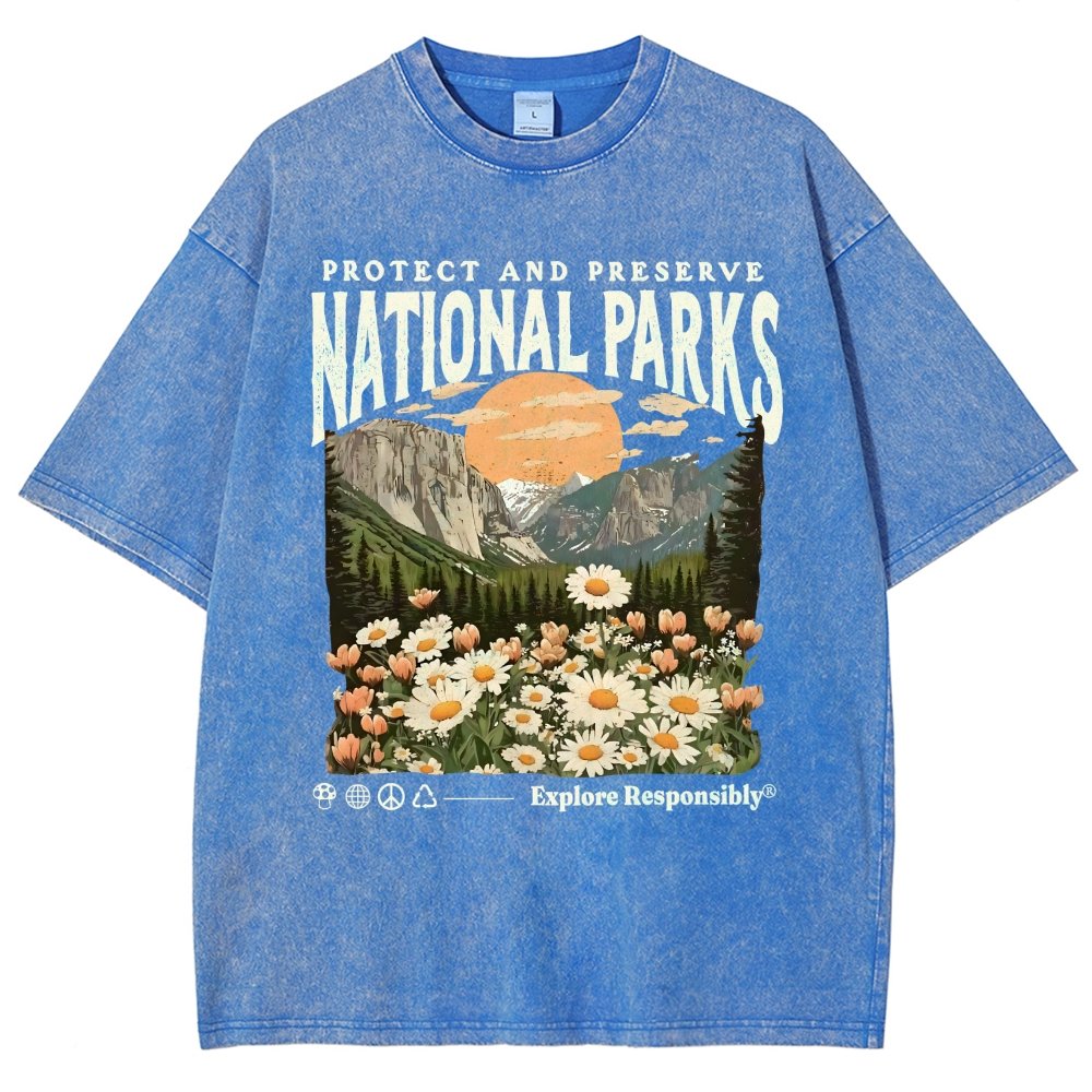 National Parks Vintage Distressed T-shirt