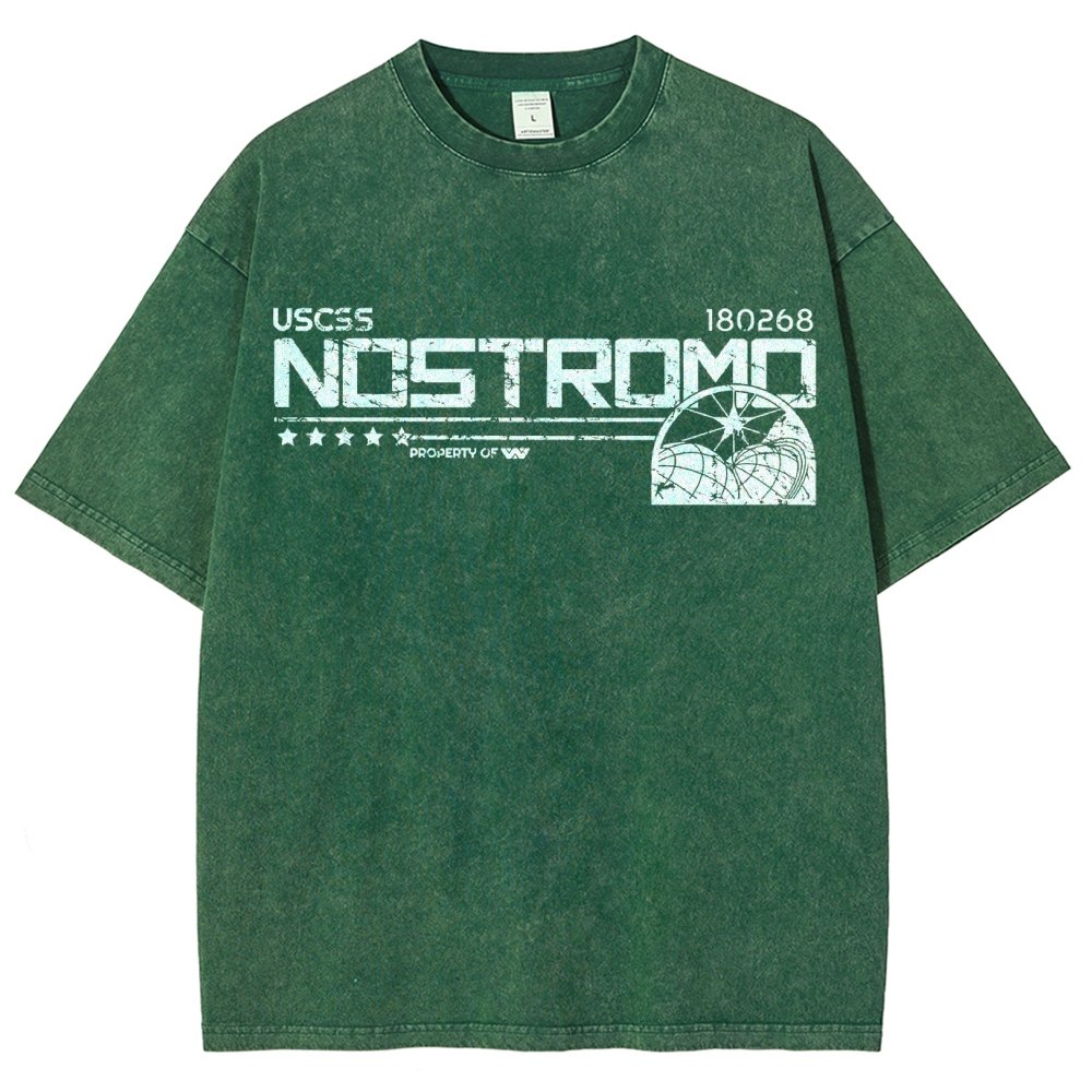Space Crew Vintage Distressed T-shirt