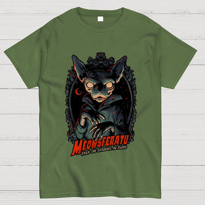 He Purrs Geek T-Shirt