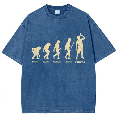 Weekvolution Vintage Distressed T-shirt