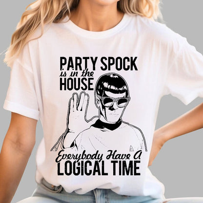 Logic Party Night Geek T-Shirt