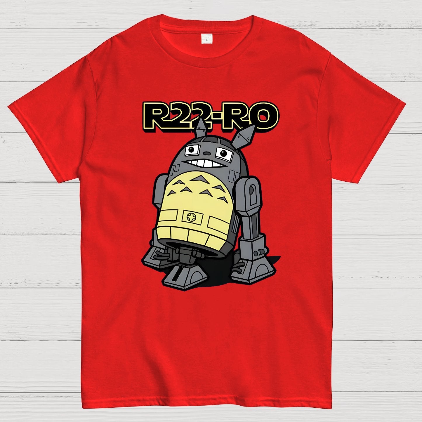 Funny Sci-fi Droid Anime Mashup Geek T-Shirt