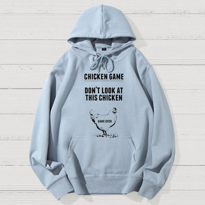 Chicken Game Nerd Geek Cotton Hoodie