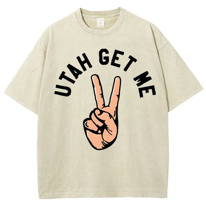Utah Get Me Two Vintage Distressed T-shirt