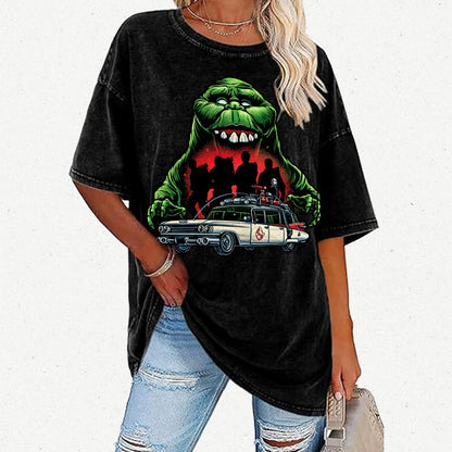 Green Slime Vintage Distressed T-shirt