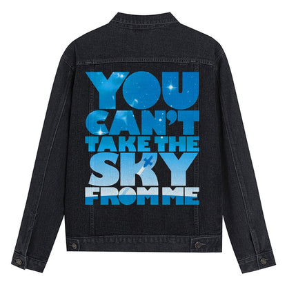 You Can't Take The Horizon Denim Jacket