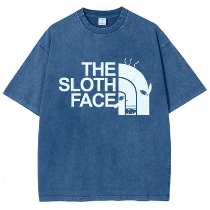 Slothface Vintage Distressed T-shirt
