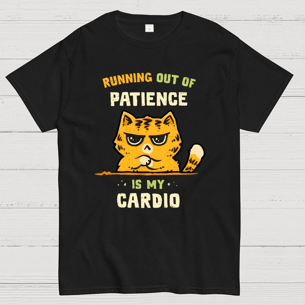 Running Out Of Patience Geek T-Shirt