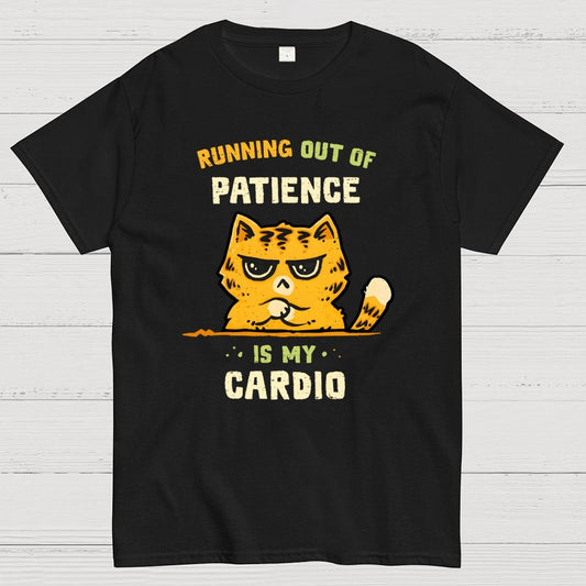 Running Out Of Patience Geek T-Shirt