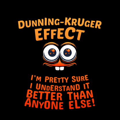 Dunning-Kruger-Effekt Geek T-Shirt