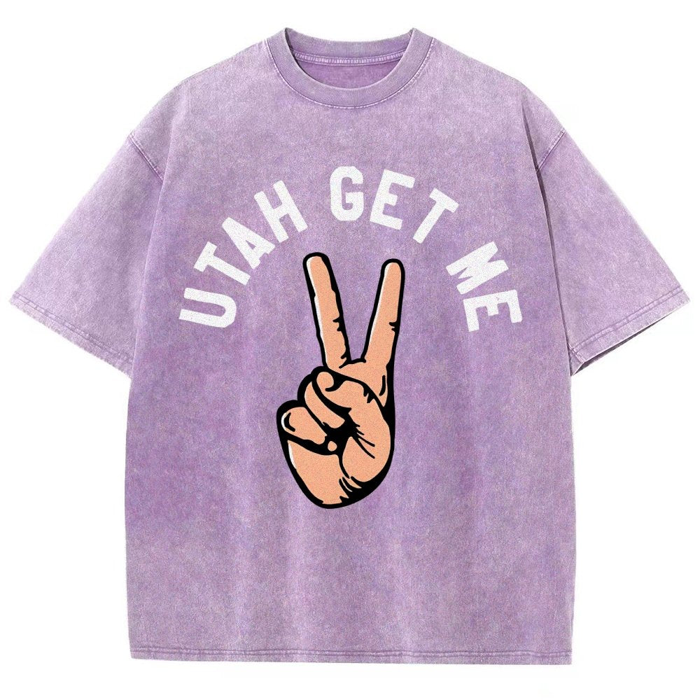 Utah Get Me Two Vintage Distressed T-shirt