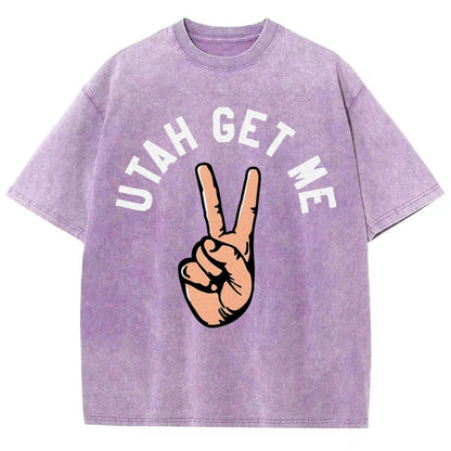 Utah Get Me Two Vintage Distressed T-shirt