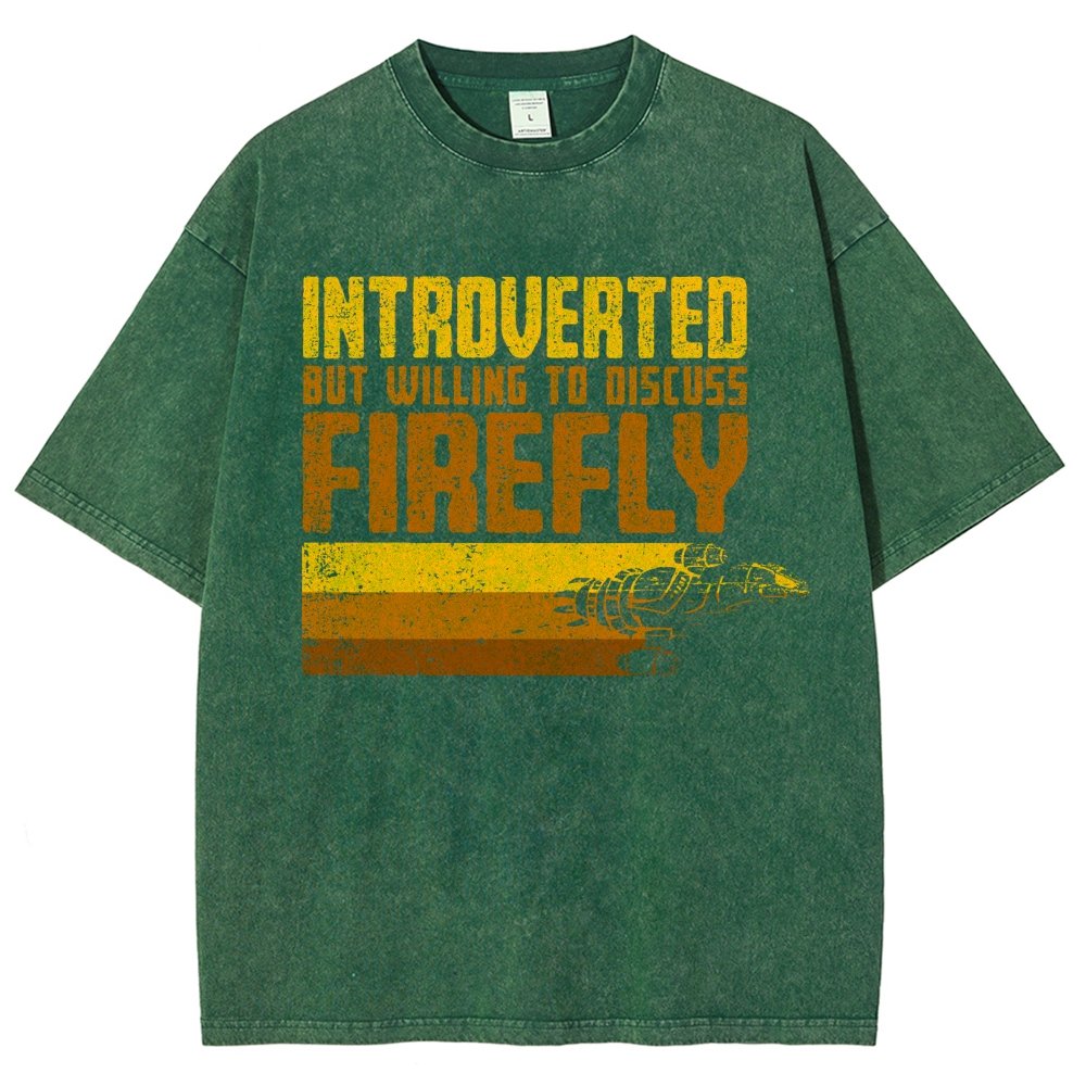 Introverted Wanderer Vintage Distressed T-shirt