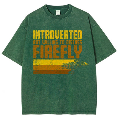 Introverted Wanderer Vintage Distressed T-shirt