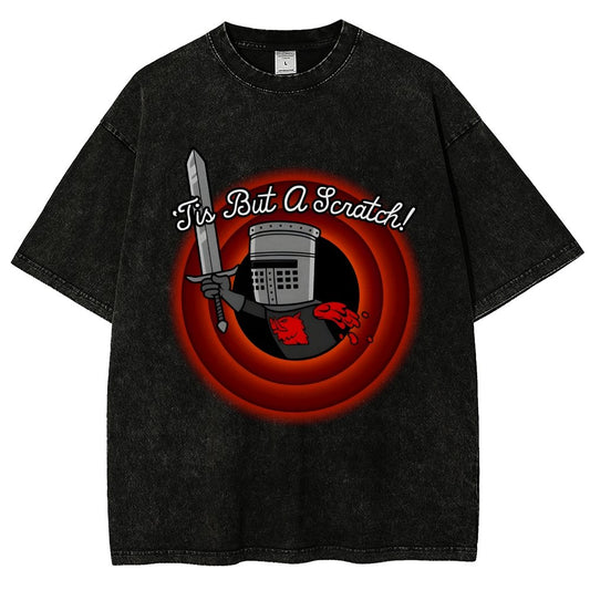 Tis But A Scratch, Folks! Vintage Distressed T-shirt