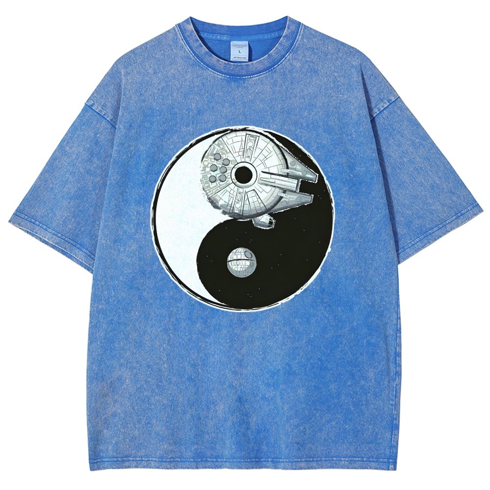 Balance Of The Energy Vintage Distressed T-shirt