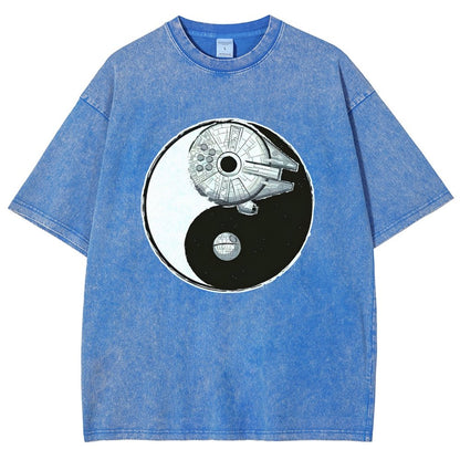 Balance Of The Energy Vintage Distressed T-shirt