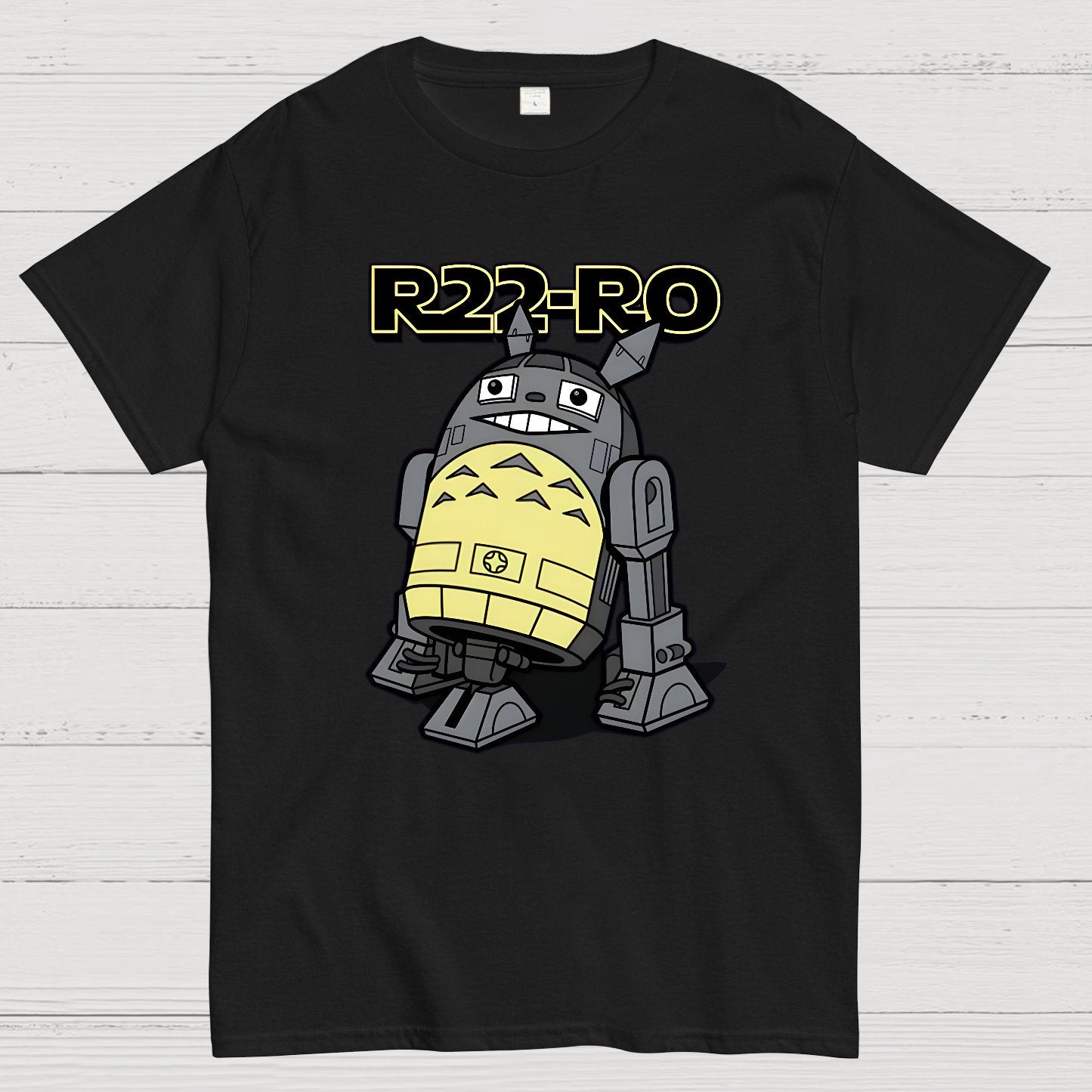 Funny Sci-fi Droid Anime Mashup Geek T-Shirt