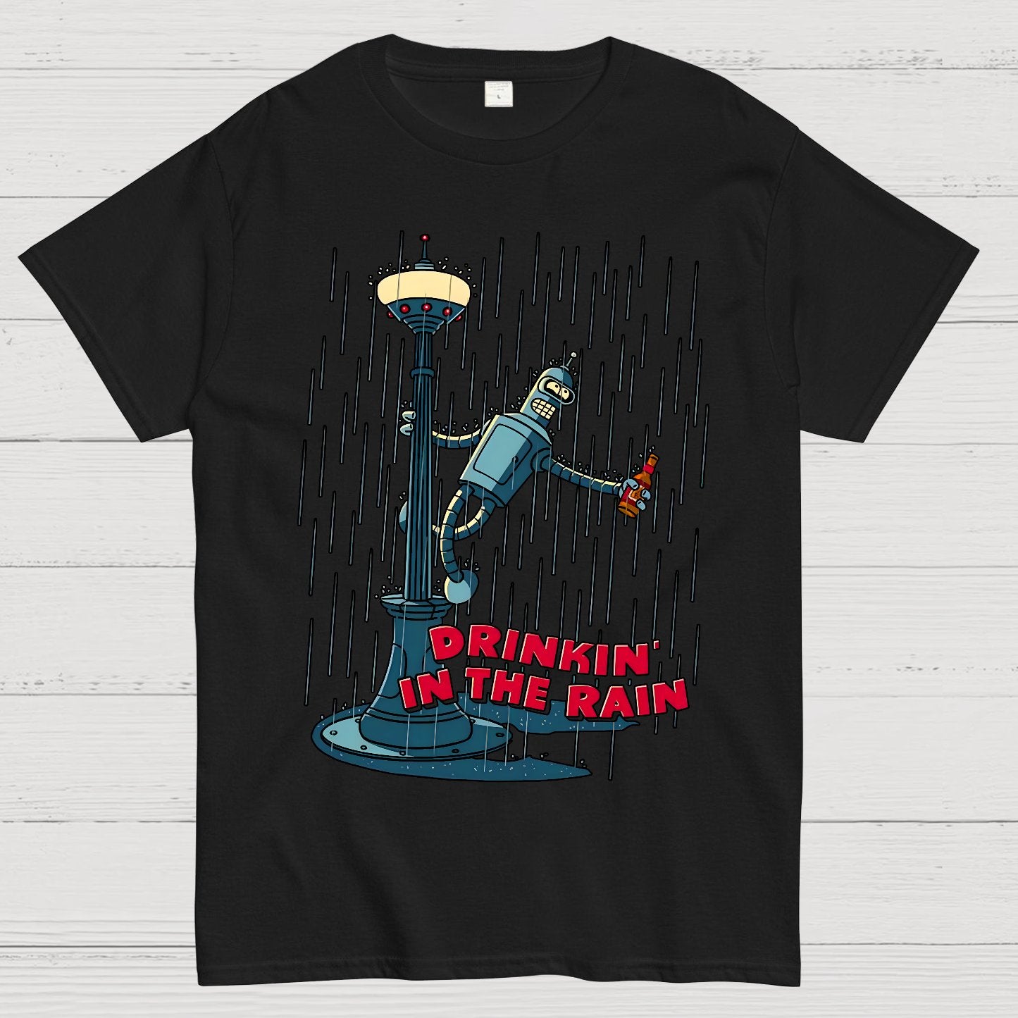 Drinkin' in the Rain Geek T-Shirt
