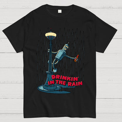 Drinkin' in the Rain Geek T-Shirt