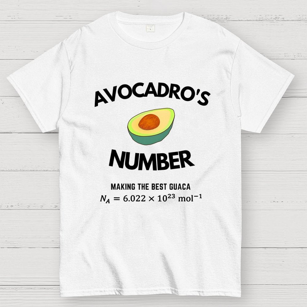Funny Avogadro's Number Geek T-Shirt
