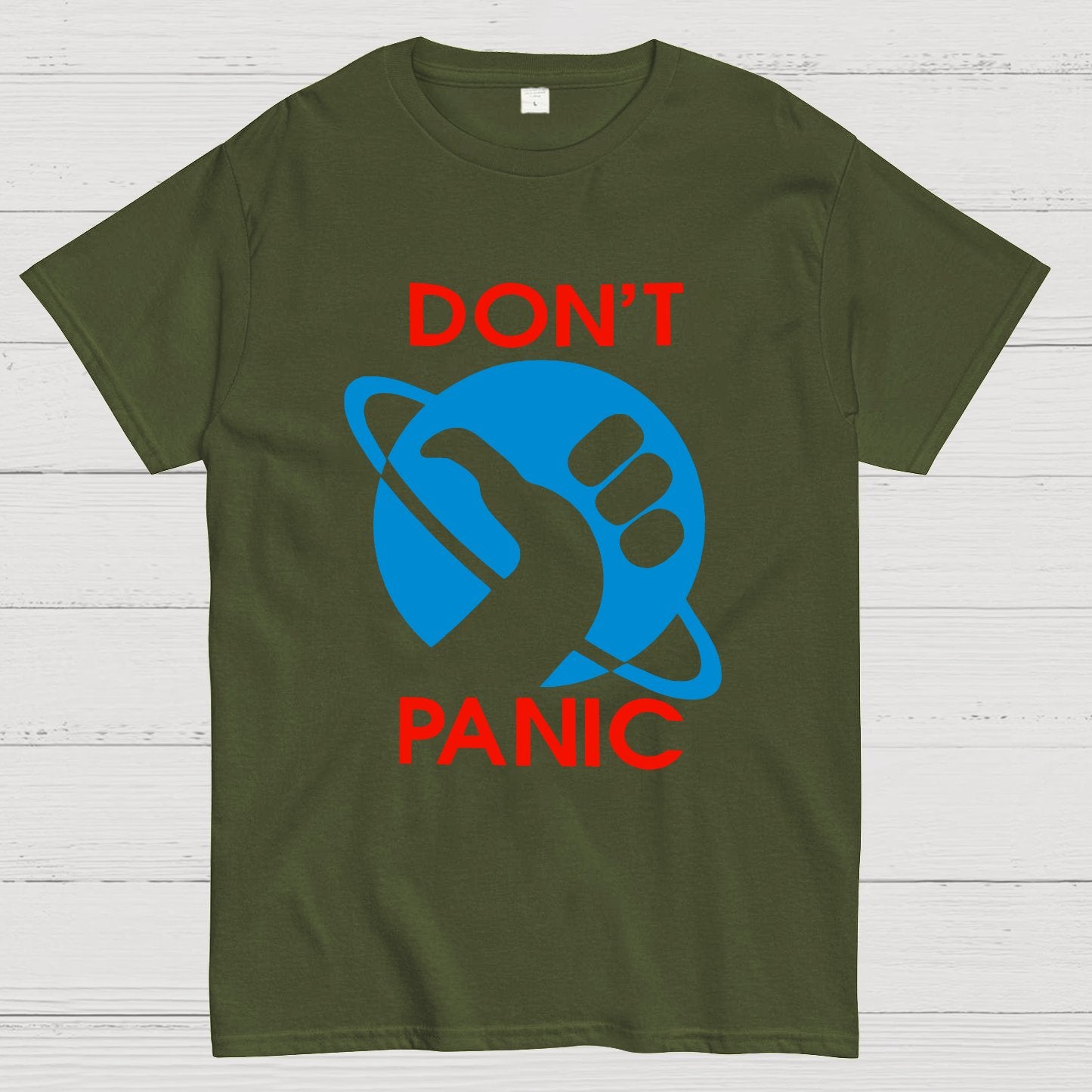 Don't Panic Geek T-Shirt