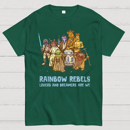 Rainbow Rebels Geek T-Shirt