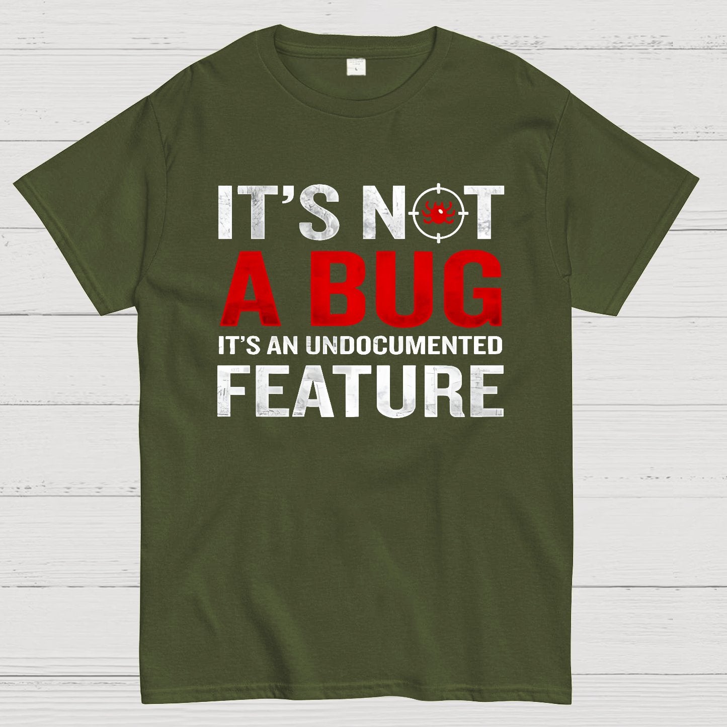 It's Not A Bug, Interesting Programmer T-Shirt