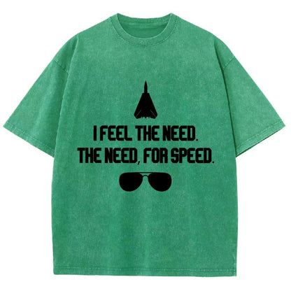 I Feel The Need… The Need For Speed! Vintage Distressed T-shirt