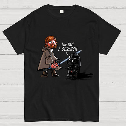 Scratch Skirmishes Tis But A Scratch Geek T-Shirt