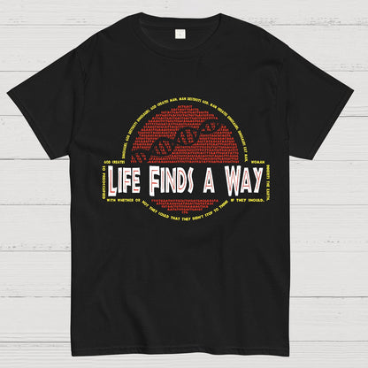 Dino DNA Typography Nerdy T-Shirt
