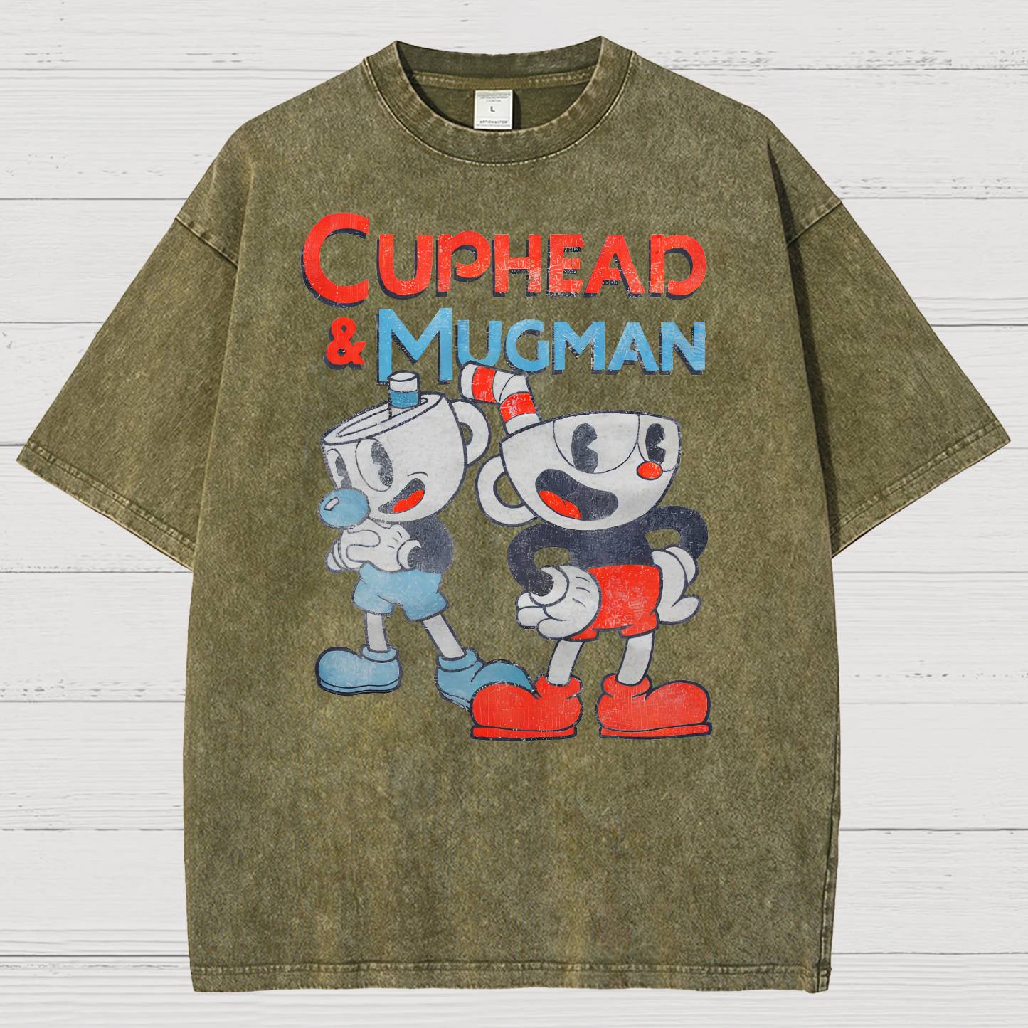 Cup Pair Vintage Distressed T-shirt