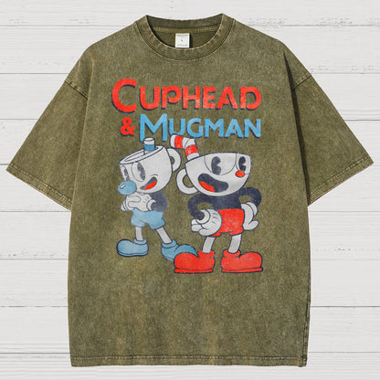 Cup Pair Vintage Distressed T-shirt