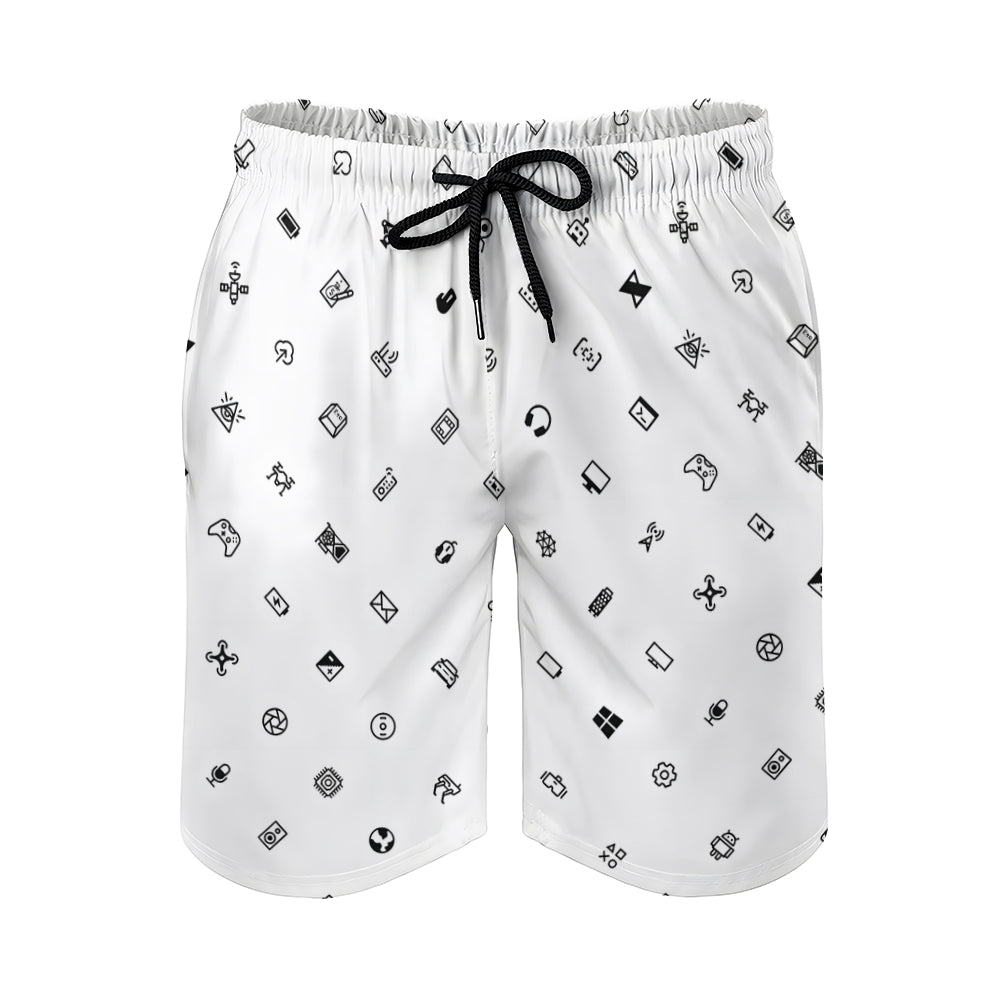Retro Geek Icons Geek Shorts