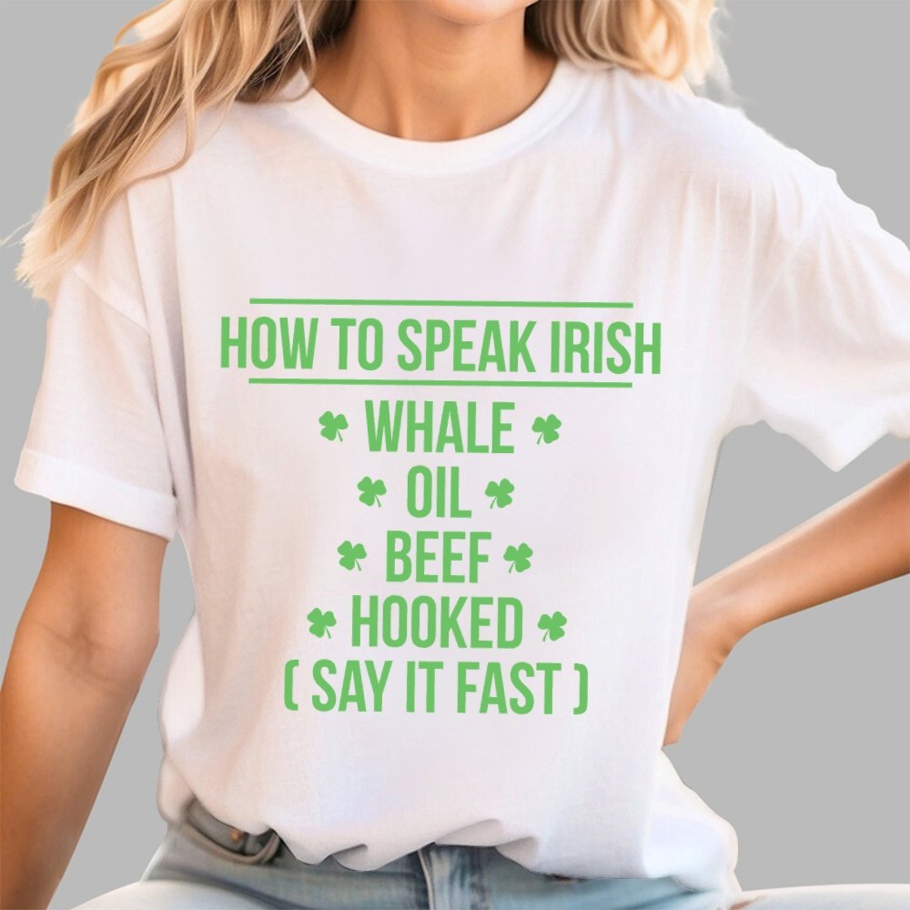 St. Patrick's Day How To Speak Irish Geek T-Shirt