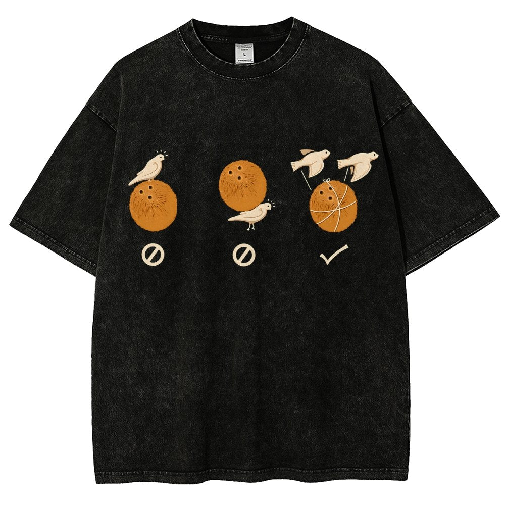 A simple question of weight ratios Vintage Distressed T-shirt