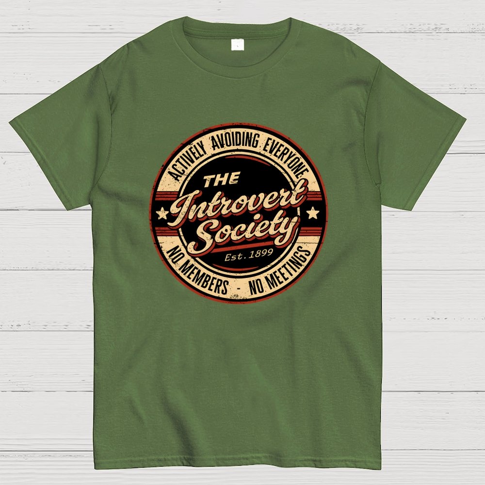 The Introvert Society Geek T-Shirt