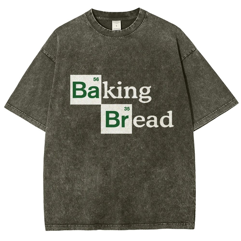 Baking Bread Vintage Distressed T-shirt