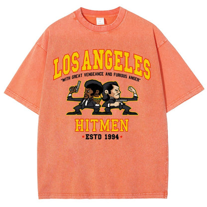 Los Angeles Hitmen Vintage Distressed T-shirt